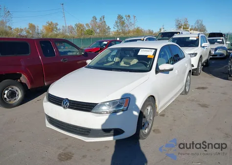 2011 Volkswagen Jetta 2.5L Se из США, поврежденный, VIN 3VWDZ7AJ4BM381517